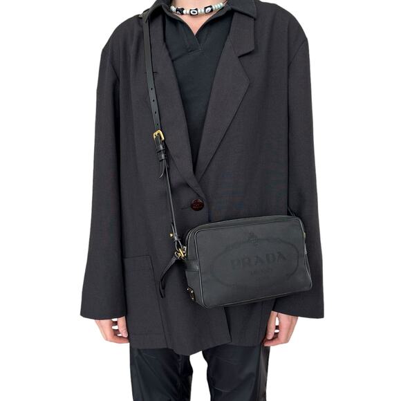 Prada Camera Canvas Crossbody Bag - Picture 3 of 8